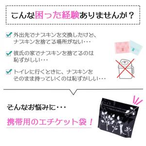 そのままポイッ清潔携帯用ケース 30枚 汚物入...の詳細画像1