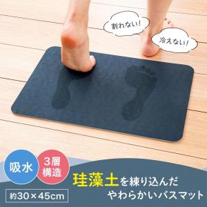 issin イッシン スマートバスマット ソフト珪藻土マット 体重計 スマホ