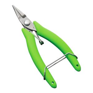 やわらかグリップの平ヤットコ やっとこ 工具 手芸 ハンドメイド 平ヤットコ 丸カン 金具 固定 フラット ハンドルストッパー やわらかい 滑りにくい｜通販奉行