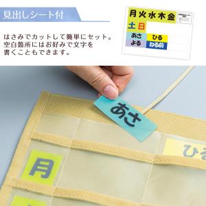 お薬収納カレンダー 1日4回 1週間 壁掛け薬...の詳細画像4