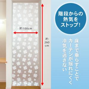 お部屋の間仕切りカーテン レギュラー 100c...の詳細画像3