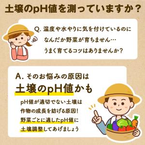 差すだけ簡単!土壌酸度計 電池不要 pH値3〜...の詳細画像2