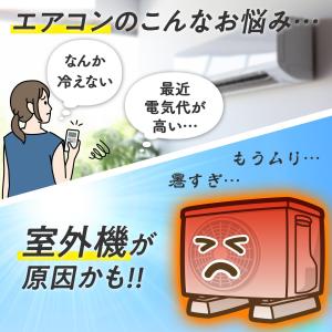 エアコン室外機遮熱シート ワイドタイプ 1枚 ...の詳細画像1