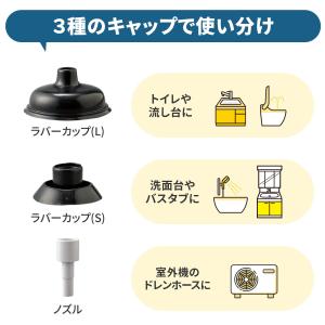パイプのつまりクリーナー トイレ 流し台 シン...の詳細画像5