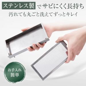 ステンレス製線香皿 水洗いOK 持ち運び サビ...の詳細画像3