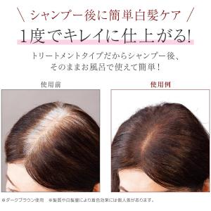 ビューナ 白髪染め ヘアカラートリートメント ...の詳細画像3