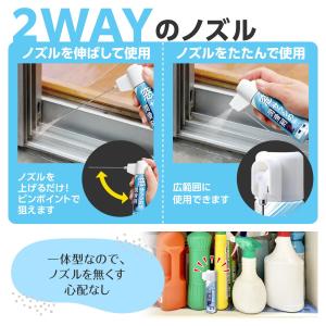 窓サッシの潤滑剤2 ノズル一体型 60ml 2...の詳細画像3