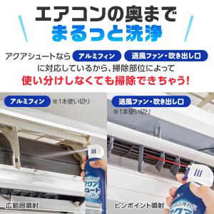 エアコン汚れに アクアシュート 420ml 6...の詳細画像2