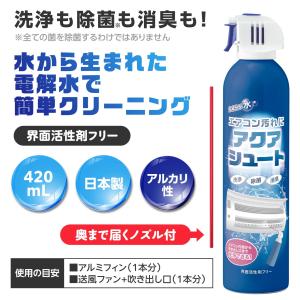 エアコン汚れに アクアシュート 420ml 6...の詳細画像5