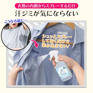 衣類の脇汗ジミ防止スプレー 汗ジミ対策 消臭 ...の詳細画像2