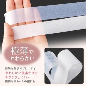 薄いソフト面ファスナー 極薄 薄型 接着 柔ら...の詳細画像1