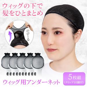 ウィッグキャップ 【ウィッグキャップ2枚 / コームピン4個】 ウィッグ