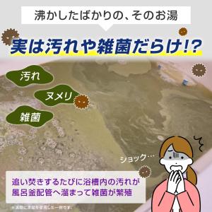 風呂釜洗浄 配管汚れドバッ! お風呂 追い焚き...の詳細画像1