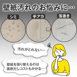 壁紙の汚れ隠しペイント(ホワイト) 壁紙汚れ ...の詳細画像1