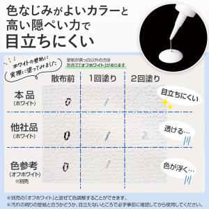 壁紙の汚れ隠しペイント(ホワイト) 壁紙汚れ ...の詳細画像3