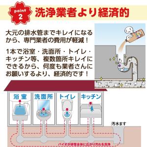 バイオでぬめりドーン! 1000ml 排水管洗...の詳細画像3