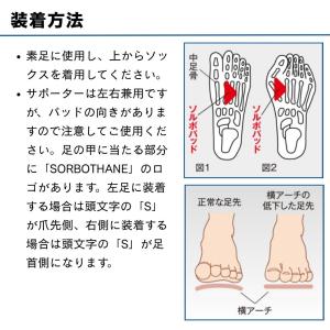 サポーター 足 中足骨痛 外反母趾 軽減 ウー...の詳細画像5
