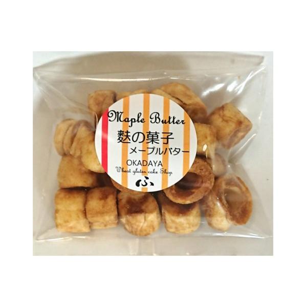 麩の菓子　メープルバター(小)　20g　麩菓子　ふがし　ふ菓子　メープルシロップ　メープルシュガー　...