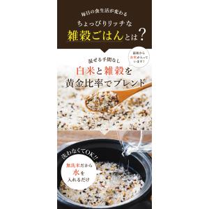米 5kg ちょっぴりリッチな雑穀ごはん 5k...の詳細画像3
