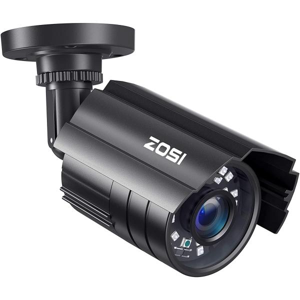 ゾシ(ZOSI) 防犯カメラ アナログ/AHD/CVI/TVIカメラ 屋内/屋外カメラ 設置簡単 安...