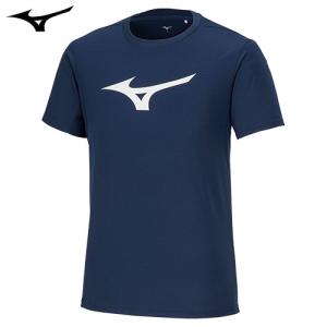 ミズノ（MIZUNO）　Tシャツ（32MAA155）　ドレスネイビー　S｜fudasho0ban