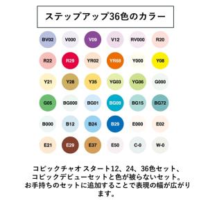 コピックチャオ スタート36色セット ステップ...の詳細画像3