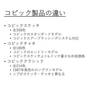コピックスケッチ ベーシック72色セット コピ...の詳細画像5