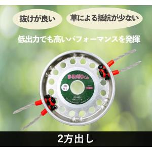 草刈り まる刈りくん 刈払機 草刈機 芝刈り ...の詳細画像5