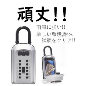ケイデン キーボックス 屋外 サーフィン 南京錠 鍵 収納
