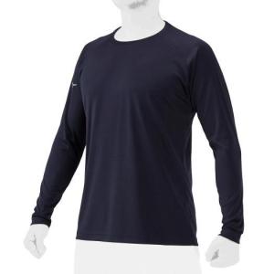 MIZUNO（ミズノ） 野球 Tシャツ メンズ ロングTシャツ 長袖 丸首