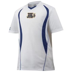 【ＭＩＺＵＮＯ】ミズノ ベースボールシャツ Ｖ首・デザイン切り替え 12JC5L1014｜fudou-sp