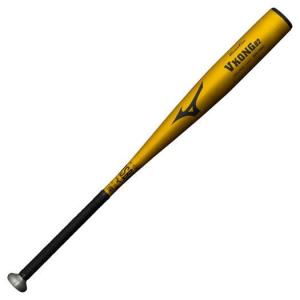 【ＭＩＺＵＮＯ】ミズノ 軟式用バット グローバルエリート Vコング02 金属製／84cm／平均750g ゴールド 1CJMR17284 50｜fudou-sp