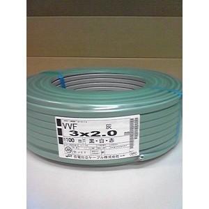 VVF 3×2.0 mm 100m VVFケーブル2.0mm×3芯(100m) : ヨナシンホーム ヤフー店 - 通販