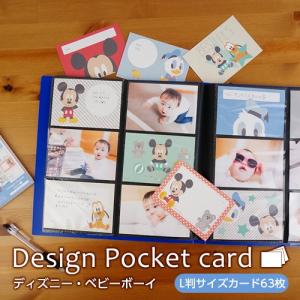 【WEB限定品】 アルバム ディズニー デザインポケットカード Baby Boy （ベビーボーイ) IT-DPCD-L-02の商品画像
