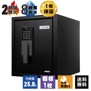 【開梱設置無料】耐火 耐水 防水 アーマーセーフ 家庭用 耐火金庫 A4 3091SK-BD プッシュ式 テンキー式 2時間耐火 耐水 49.5kg【送料無料】【メーカー直送】