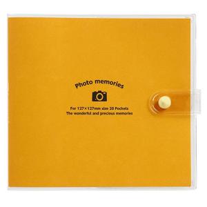 アルバム カバーポケットアルバム ましかくサイズ 127×127mm 20枚収納