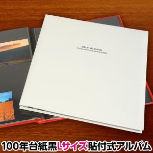 ナカバヤシ 100年台紙フリー替台紙 リフィル 追加台紙 ビス式用 L