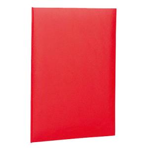 ナカバヤシ 証書ファイル ＶＰクロス貼りタイプ A4判 FSL-A4R （赤） (証書ホルダー/証書...