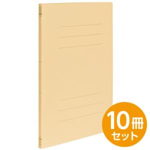 フラットファイルJ ・スリム イエロー A4 10冊セット フF-JS80Y