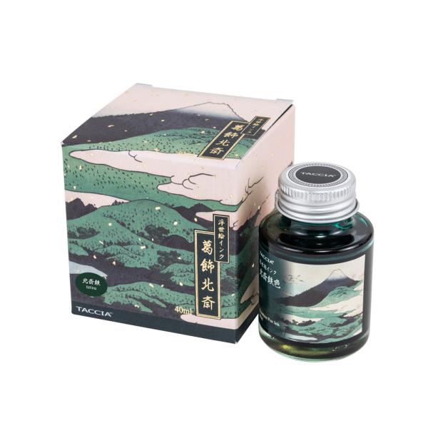 ナカバヤシ　TACCIA　万年筆用　浮世絵インク・染料・40ml／北斎鉄　TFPI-WD42-31