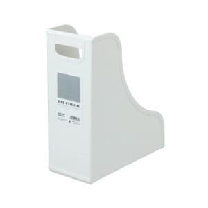 ナカバヤシ FIT COLOR A4ファイルスタンド GY グレー FB-FCE6E-GY