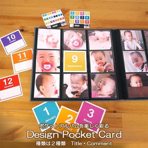 ★限定特価 ★【WEB限定品】ましかくアルバム用 デザインカード 12枚セット IT-DPC-M