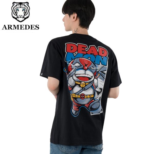 送料無料 ARMEDES アルメデス アートグラフィック 半袖Tシャツ コットン100％ 接触冷感 ...