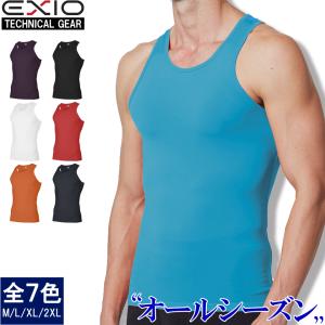 タンクトップ メンズ コンプレッションウェア コンプレッションインナー