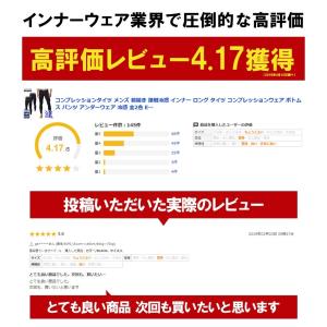 コンプレッションタイツ メンズ 前開き コンプ...の詳細画像3