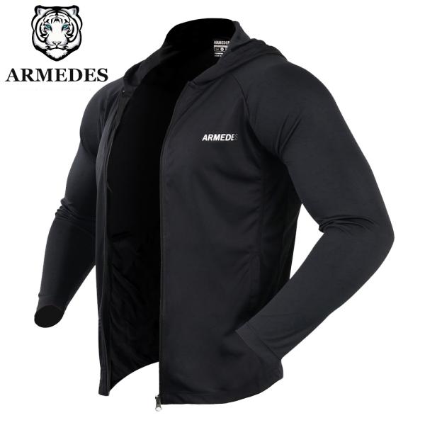 送料無料 ARMEDES アウター ジャージ 機能性 吸汗速乾 スーパードライ ストレッチ 防寒 フ...