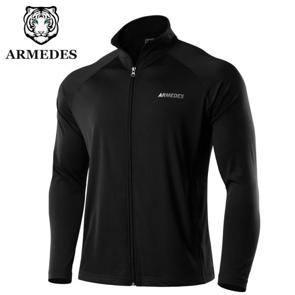 送料無料 ARMEDES アウター ジャージ ジャケット 機能性 通気性 スーパードライ ストレッチ...