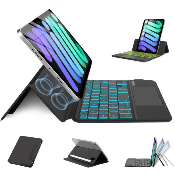 MePadKey US英語配列キーボードケース iPad Mini 7 A17 Pro 第7世代(2...