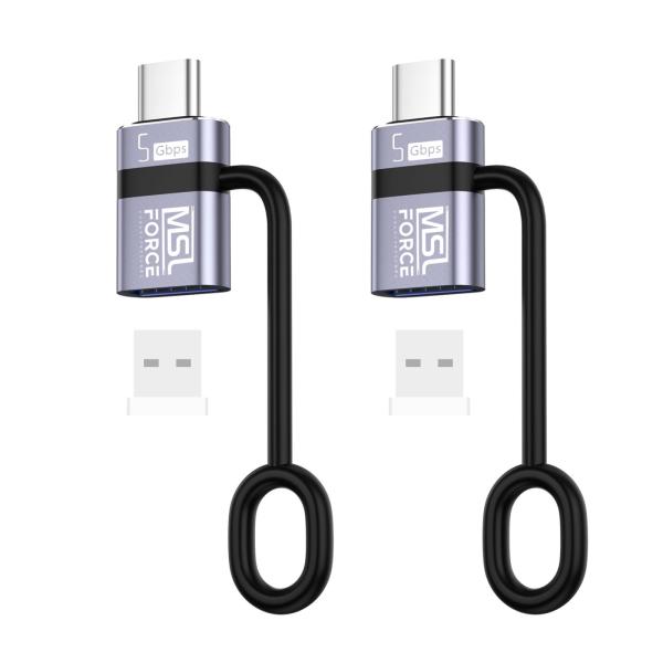 日本の中小企業 MSL FORCE Type-C (オス) to Type-A (メス) 5Gbps...