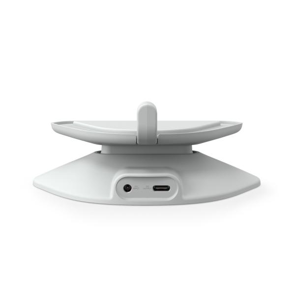 【Echo Show 5 第3世代用】USB-C充電ポート付き角度調節スタンド (グレーシャーホワイ...